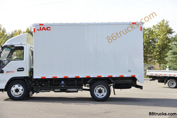 JAC Kangling H3 132hp 4X2(6 wheels) 3.82m semi-cab van mobile shop truck (China VI) Body (2) | 86Trucks