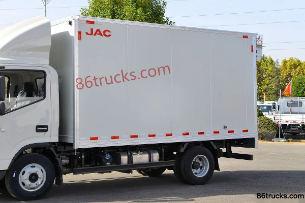 JAC Junling S6 145hp 4X2(6 wheels) 4.15m Single Row Van Light Truck (Ratio 4.33) Body (1) | 86Trucks