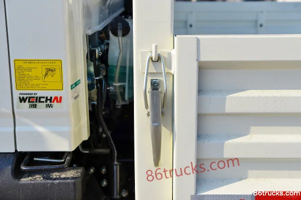 Sinotruk HOWO Hanjiang 160ch 4X2(6 roues) 4.15m simple cabine camion plateau léger (WLY 6 vitesses) Carrosserie (3) | 86Trucks