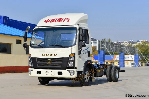 Sinotruk HOWO Hanjiang 160hp 4X2(6 wheels) 4.15m Single Row Van Light Truck Exterior (3) | 86Trucks