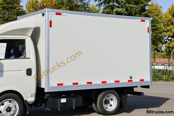 JAC Kaida X5 Dream Edition 1.6L 120hp 4X2(6 wheels) Gasoline 3.8m Single Row Van Mini Truck (China VI) Body (1) | 86Trucks