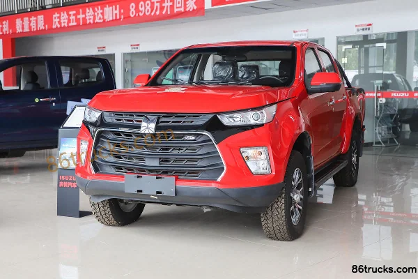 Qingling Isuzu Daka TAGA H 2021 finition Luxe empattement standard 3.0T diesel 142 ch 2 roues motrices double cabine pick-up (China VI) (3)