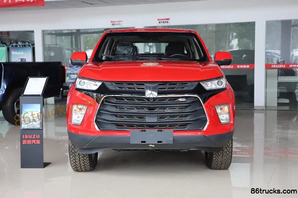 Qingling Isuzu Daka TAGA H 2021 finition Luxe empattement standard 3.0T diesel 142 ch 2 roues motrices double cabine pick-up (China VI) (2)