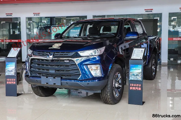 Qingling Isuzu Daka TAGA H Luxury Edition Standard Wheelbase 3.0T Diesel 150 hp 2WD Automatic Double Row Pickup (China VI) Cab (3) | 86Truck