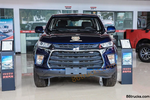 Qingling Isuzu Daka TAGA H Luxury Edition Standard Wheelbase 3.0T Diesel 150 hp 2WD Automatic Double Row Pickup (China VI) Cab (2) | 86Truck