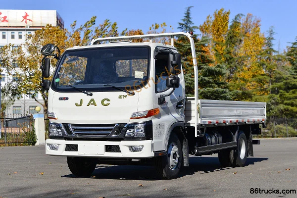 JAC Junling V5 162 hp 4X2(6 wheels) 4.18m single-row flatbed light truck Exterior (3) | 86Trucks