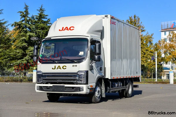 JAC Shuailing S6 160 hp 4X2(6 wheels) 4.12m single-row van light truck (China VI) Exterior (3) | 86Trucks