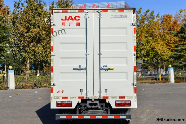 JAC Shuailing S6 160 hp 4X2(6 wheels) 4.12m single-row van light truck (China VI) Body (3) | 86Trucks