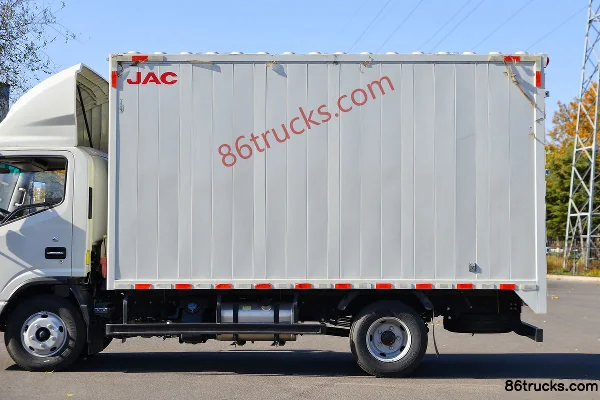 JAC Shuailing S6 160 hp 4X2(6 wheels) 4.12m single-row van light truck (China VI) Body (1) | 86Trucks