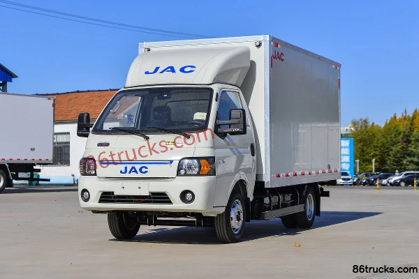 JAC Kaida X6 4.1T 3.7m Single Row Pure Electric Van Micro Truck 55.7kWh 4X2(6 wheels) Exterior (3) | 86Trucks