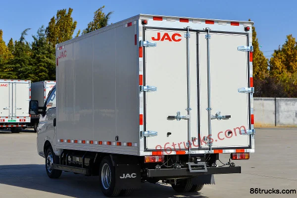 JAC Kaida X6 4.1T 3.7m Single Row Pure Electric Van Micro Truck 55.7kWh 4X2(6 wheels) Body (3) | 86Trucks