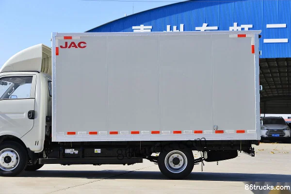 JAC Kaida X6 4.1T 3.7m Single Row Pure Electric Van Micro Truck 55.7kWh 4X2(6 wheels) Body (2) | 86Trucks