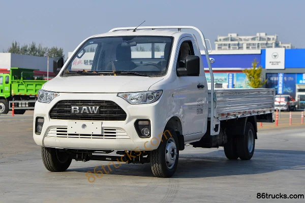 BAW Jingka T7 Comfort Edition 2.0L 133ch 4X2(6 roues) Essence 3,7m simple cabine camion plateau léger (China VI) Extérieur (3) | 86Trucks