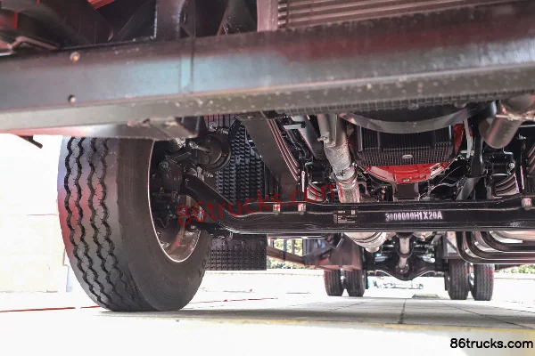 JAC Gallop A6 PLUS 240hp 4X2(6 wheels) 9.8m Wing Opening Box Cargo Truck Chassis (2) | 86Trucks