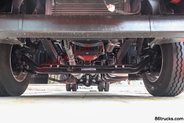 JAC Gallop A6 PLUS 240hp 4X2(6 wheels) 9.8m Wing Opening Box Cargo Truck Chassis (1) | 86Trucks