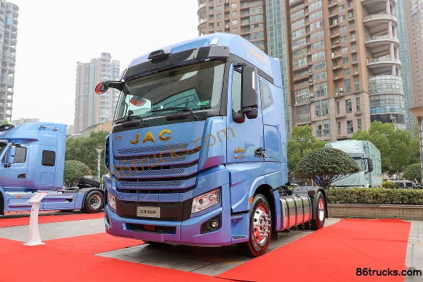 JAC Gallop K7 heavy truck 520hp 4X2(6 wheels) AMT automatic tractor truck (Cummins) Exterior (3) | 86Trucks