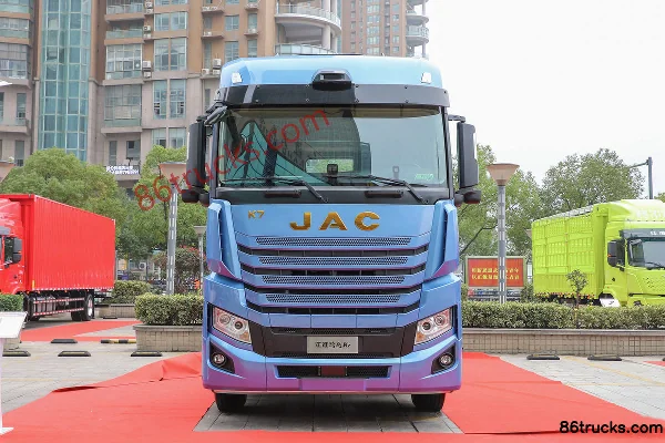 JAC Gallop K7 heavy truck 520hp 4X2(6 wheels) AMT automatic tractor truck (Cummins) Exterior (2) | 86Trucks