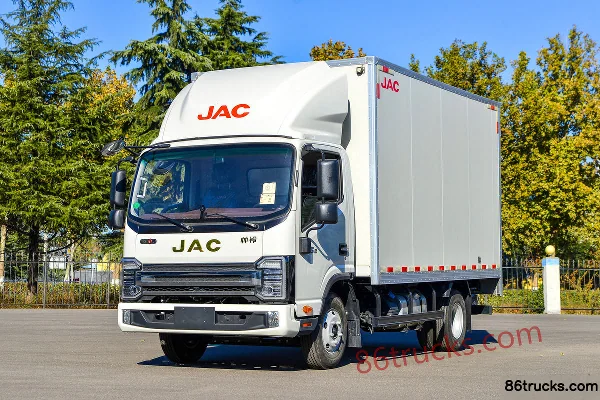 JAC Shuailing S6 130 hp 4X2(6 wheels) 4.12m single-row box light truck (China VI) Exterior (3) | 86Trucks