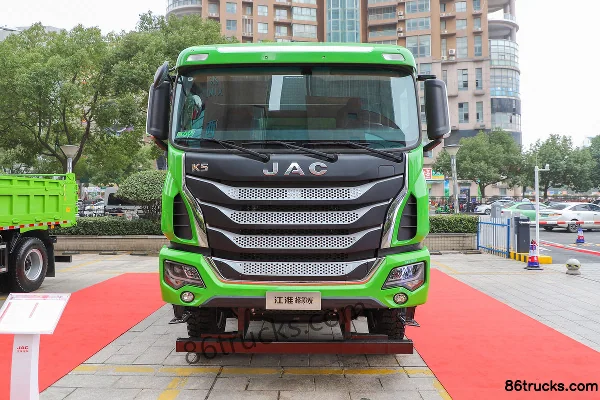 JAC Gallop K5X Heavy Truck 350hp 8X4(12 wheels) 6m Dump Truck (270 Rear Axle) Exterior (2) | 86Trucks