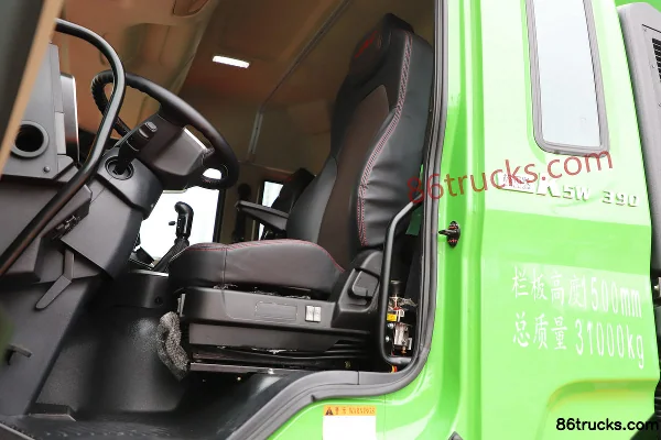 JAC Gallop K5X Heavy Truck 350hp 8X4(12 wheels) 6m Dump Truck (270 Rear Axle) Cab (3) | 86Trucks