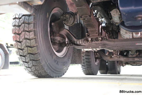 JAC Gallop K5X Heavy Truck 350hp 8X4(12 wheels) 6m Dump Truck (270 Rear Axle) Chassis (2) | 86Trucks