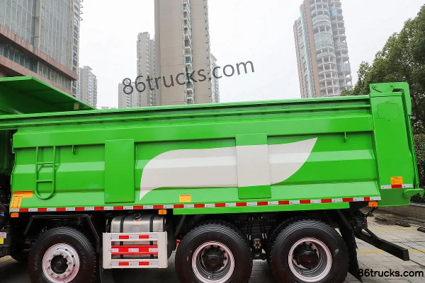JAC Gallop K5X Heavy Truck 350hp 8X4(12 wheels) 6m Dump Truck (270 Rear Axle) Body (1) | 86Trucks