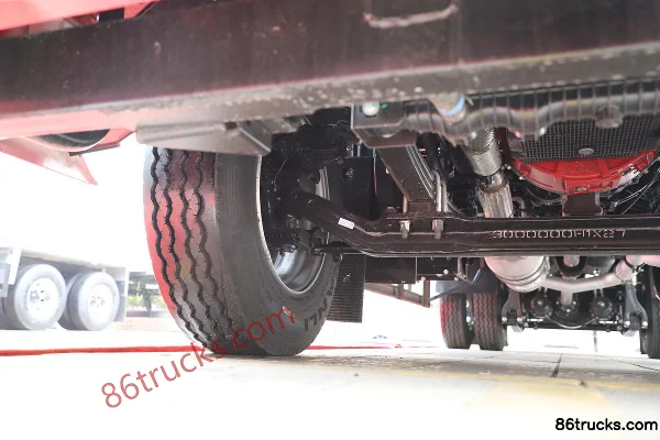 JAC Gallop A5X III heavy truck 220 hp 4X2(6 wheels) 6.8m miscellaneous dangerous goods box transport truck (Cool Boss brand) Chassis (2) | 8