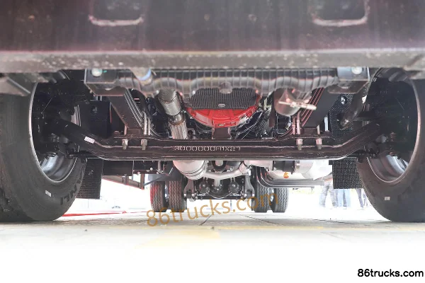 JAC Gallop A5X III heavy truck 220 hp 4X2(6 wheels) 6.8m miscellaneous dangerous goods box transport truck (Cool Boss brand) Chassis (1) | 8