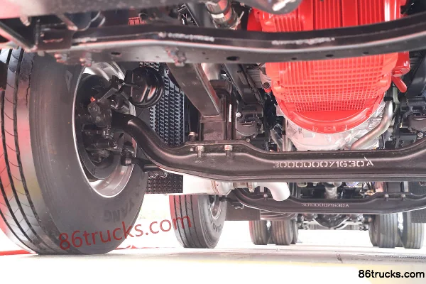 JAC Gallop Xingyao X7 520 hp 8X4(12 wheels) 9.3m AMT Automatic Refrigerated Truck Chassis (2) | 86Trucks