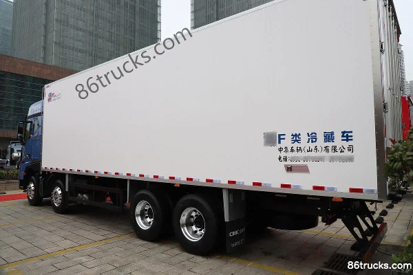 JAC Gallop Xingyao X7 520 hp 8X4(12 wheels) 9.3m AMT Automatic Refrigerated Truck Body (3) | 86Trucks