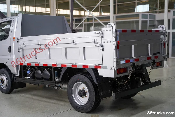 Feidi DX 116hp 4X2(6 wheels) 3m single-row dump truck Body (3) | 86Trucks