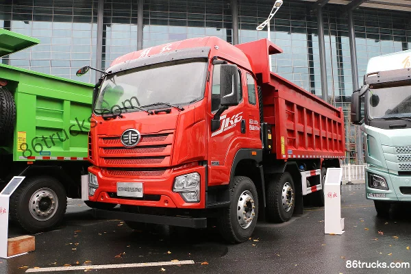FAW Jiefang Qingdao JK6 350 hp 8X4(12 wheels) 5.6m dump truck Exterior (3) | 86Trucks