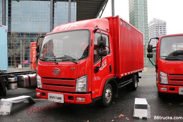 FAW Jiefang Hu VR 2.0L 129 ch 4X2(6 roues) essence 3,65 m camion léger fourgon, cabine simple Extérieur (3) | 86Trucks