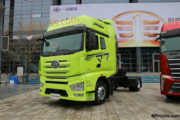 FAW Jiefang J7 Heavy Truck Classic Edition 510 hp 4X2(6 wheels) LNG Automatic Tractor Truck (hydraulic retarder) Exterior (3) | 86Trucks