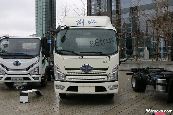 FAW Jiefang Lingtu 4.5T 4.16m Single Row Plug-in Hybrid Van Light Truck 14kWh 4X2(6 wheels) Exterior (2) | 86Trucks