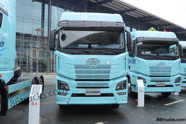 FAW Jiefang Qingdao JH6 Zhixiang Edition Southern Version 14.6L LNG 530 hp 4X2(6 wheels) Fast Gear 16-speed AMT Automatic Tractor Truck Exte