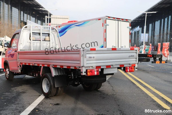 FAW Jiefang E90 3.5T 3.69m cabine simple camion plateau électrique pur 55.06kWh 4X2(6 roues) Carrosserie (2) | 86Trucks
