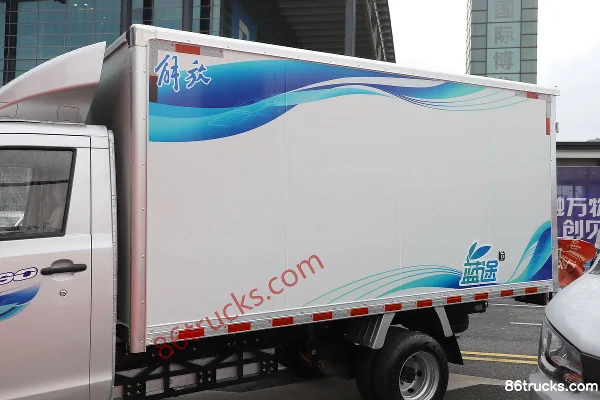 FAW Jiefang E90 3.5T 3.665m Single Row Pure Electric Box Van Micro Truck 55.06kWh 4X2(6 wheels) Body (1) | 86Trucks