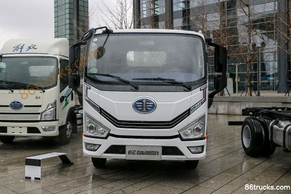 FAW Jiefang Tiger 6G Medium Body Standard Load Version 4.5T 4.2m Single Row Plug-in Hybrid Flatbed Light Truck 14.02kWh 4X2(6 wheels) Exteri
