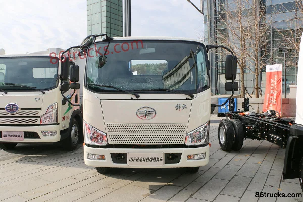 FAW Jiefang J6F version légère 4.5T 4.16m cabine simple camion léger fourgon 100% électrique 83.96kWh 4X2(6 roues) Extérieur (2) | 86Trucks