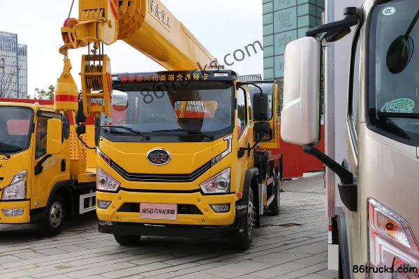 FAW Jiefang Hu 6G 180ch 4X2(6 roues) camion grue Extérieur (3) | 86Trucks