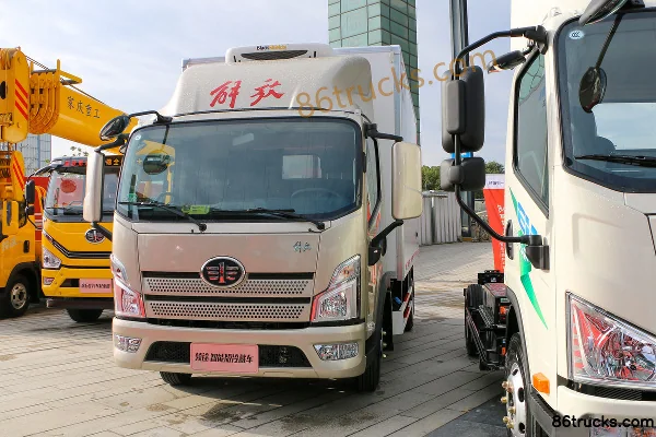 FAW Jiefang Lingtu Smart Edition 163 hp 4X2(6 wheels) 4.05m Refrigerated Truck Exterior (3) | 86Trucks