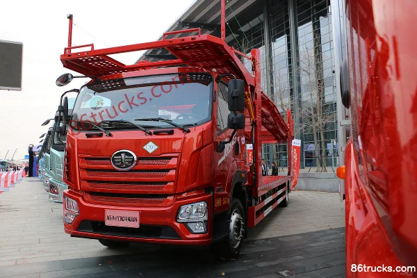 FAW Jiefang Qingdao FAW Jiefang JK6 260 ch 4X2(6 roues) CNG camion transporteur de voitures Extérieur (3) | 86Trucks