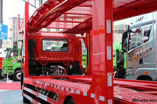 FAW Jiefang Qingdao FAW Jiefang JK6 260 ch 4X2(6 roues) CNG camion transporteur de voitures Carrosserie (1) | 86Trucks