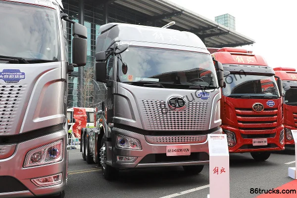 FAW Jiefang J6E poids lourd 580 ch 6X4(10 roues) tracteur routier AMT automatique Extérieur