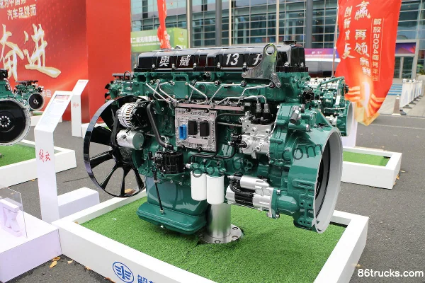 Xichai CA6DM3-58E610 580 hp 12.5L China VI Diesel Engine Exterior (2) | 86Trucks
