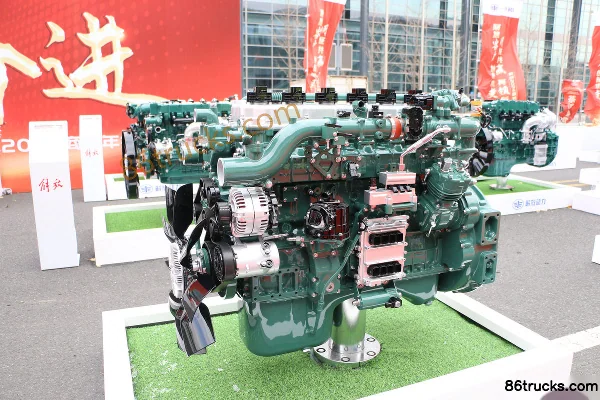 Xichai CA6SL-26E6N 260hp 7.4L China VI Natural Gas Engine Exterior