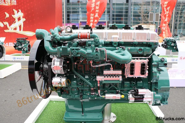Xichai CA6SM6-A50E6N 500 hp 12.5L China VI Natural Gas Engine Exterior (2) | 86Trucks