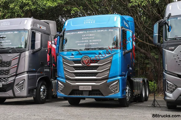 AumanGTL Star Wing PRO Northern Edition 12.9L Diesel 600hp 6X4(10 wheels) ZF 12-speed AMT Automatic Tractor Truck Exterior (3) | 86Trucks