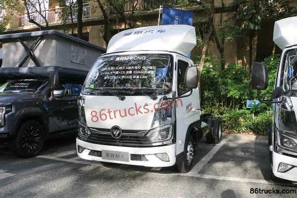 Foton Auman M Card 2.0L 127 hp 4X2(6 wheels) CNG 3.535m Row Half Cage Small Truck Exterior (3) | 86Trucks